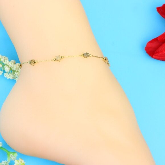 Elegant Handmade Anklet – Perfect for Women & Girls | Ideal Gift Option, DYC1313 - Picture 2 of 7